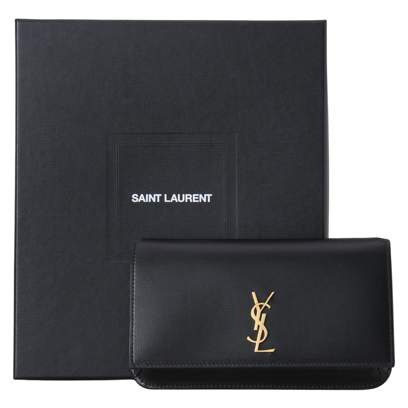 YVES SAINT LAURENT(USED)생로랑 635095 모노그램 폰홀더 체인 크로스백
